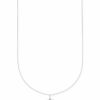 * Kendra Scott Star Of David 14K White Gold Pendant Necklace In White Diamonds | Necklaces