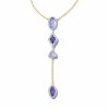 * Kendra Scott Greta Gold Y Necklace In Lavender Mix | Necklaces