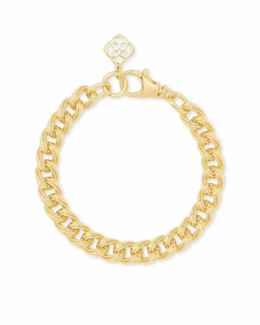 * Kendra Scott Vincent Chain Bracelet In Gold | Bracelets