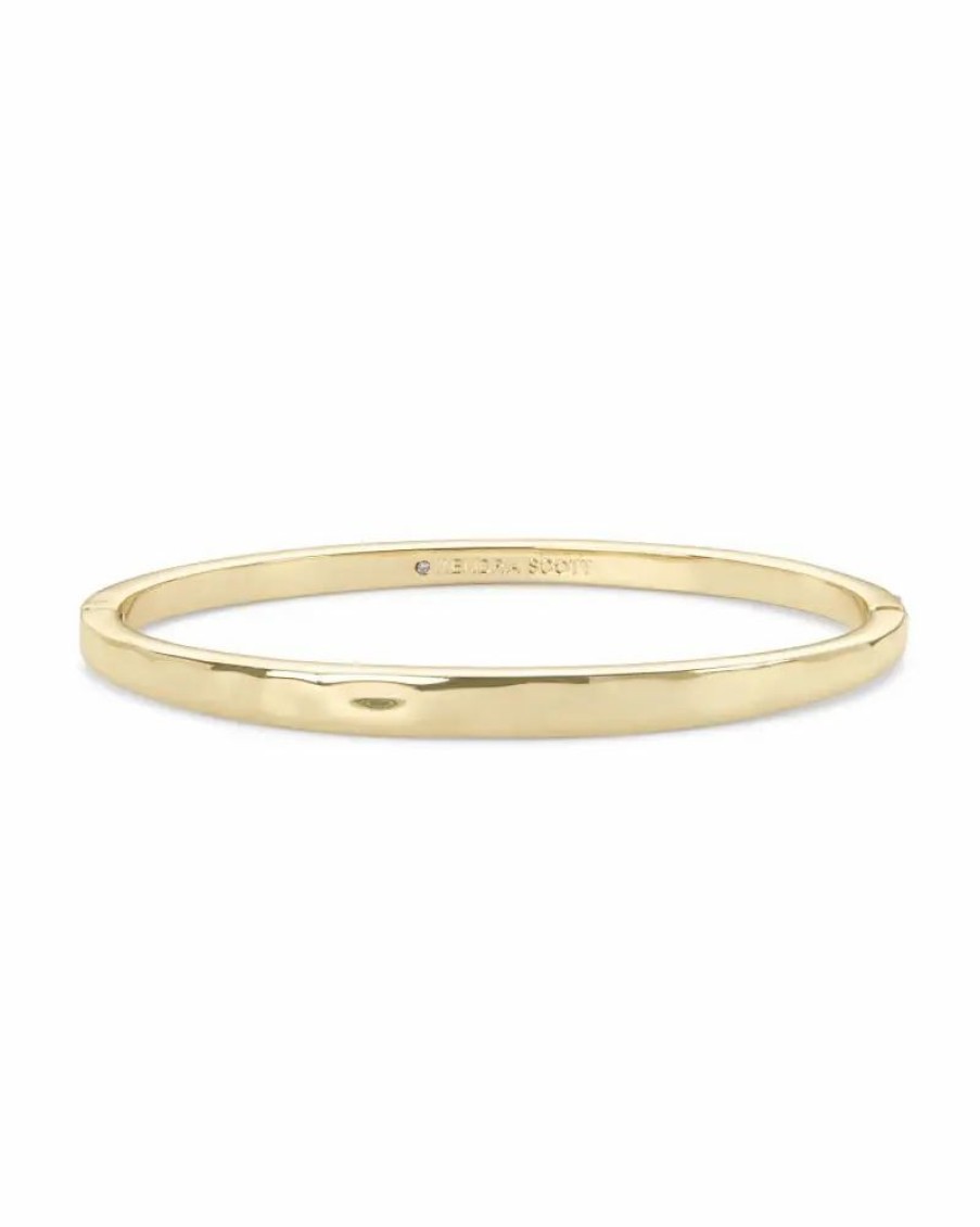 * Kendra Scott Zorte Bangle Bracelet In Gold | Bracelets