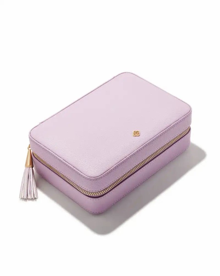 * Kendra Scott Medium Travel Jewelry Case In Lilac | Home & Accessories