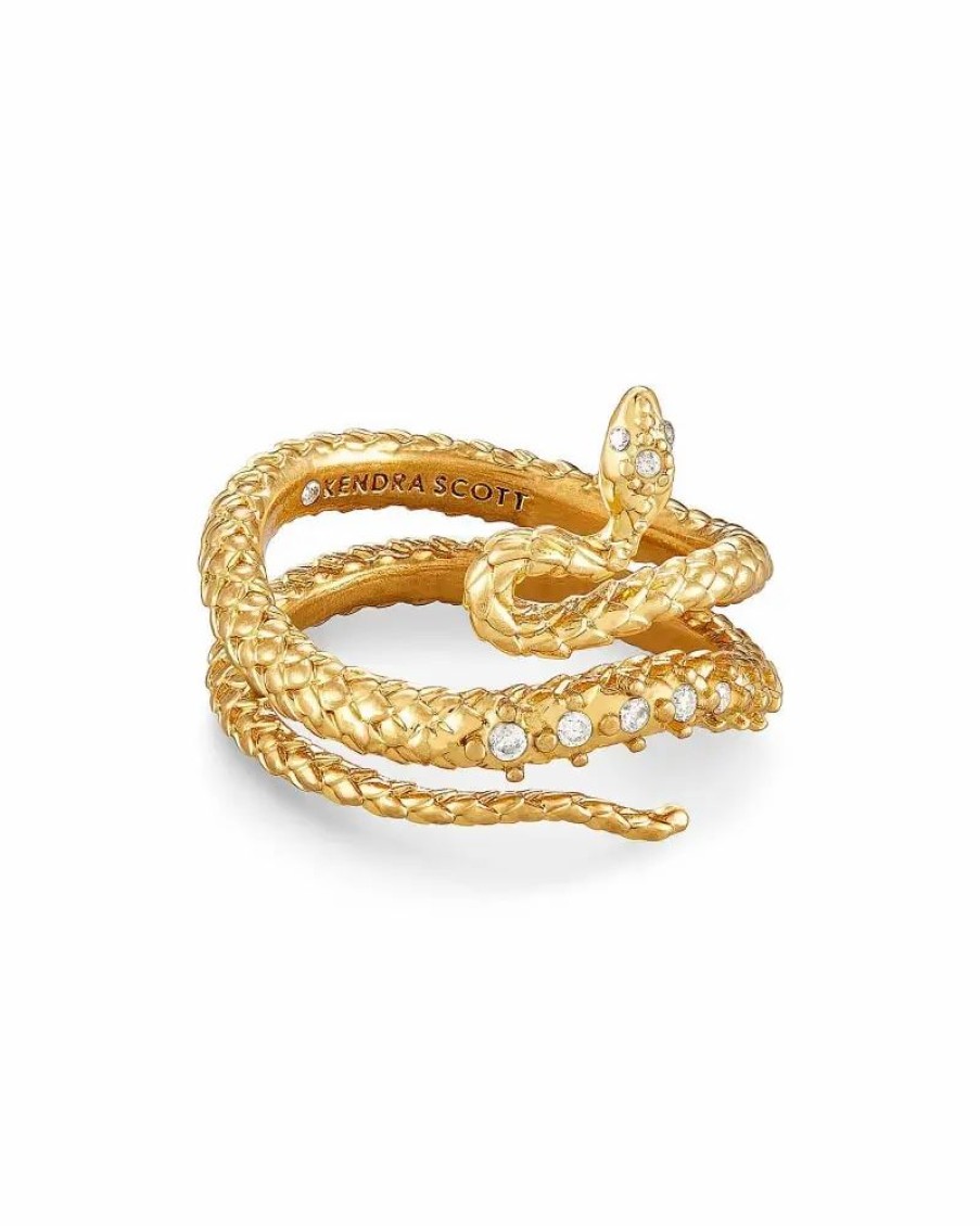 * Kendra Scott Phoenix Wrap Ring In Vintage Gold | Rings