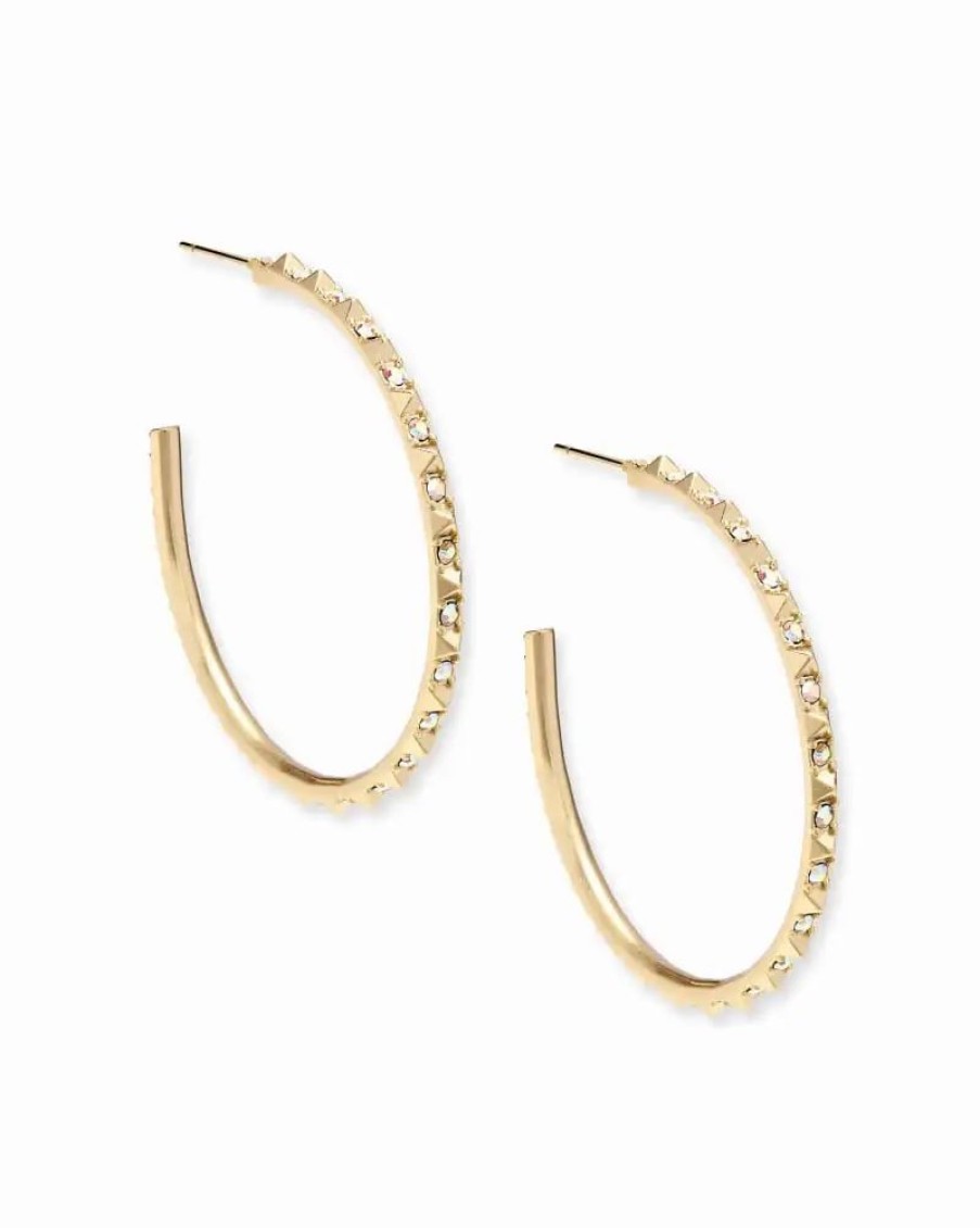 * Kendra Scott Veronica Hoop Earrings In Gold | Earrings