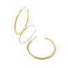 * Kendra Scott Sylvie Hoop Earrings In Gold | Earrings