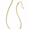 * Kendra Scott Olivia Chain Necklace In Gold | Necklaces