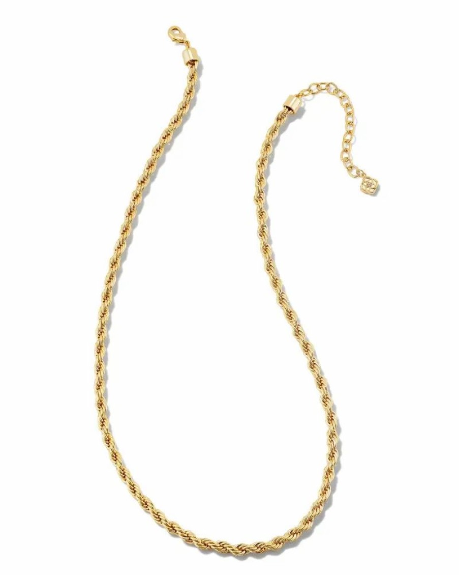 * Kendra Scott Olivia Chain Necklace In Gold | Necklaces