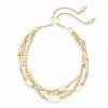 * Kendra Scott Chantal Beaded Bracelet In Gold | Bracelets