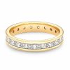 * Kendra Scott Drew 14K Yellow Gold Band Ring In White Diamond | Rings