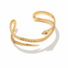 * Kendra Scott Phoenix Cuff Bracelet In Vintage Gold | Bracelets