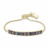 * Kendra Scott Jack Adjustable Gold Chain Bracelet In Multi Crystal | Bracelets