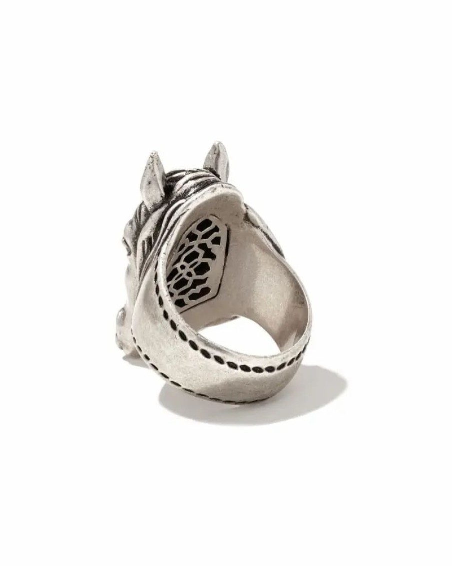 * Kendra Scott Beau Cocktail Ring In Vintage Silver | Rings