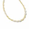 * Kendra Scott Bailey Gold Chain Necklace In White Mix | Necklaces