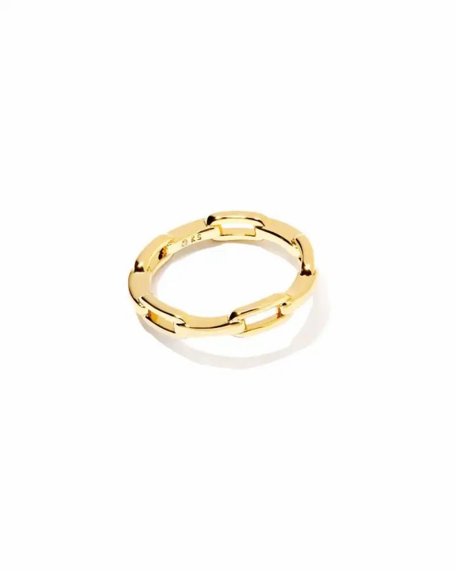 * Kendra Scott Andi Band Ring In Gold | Rings