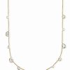 * Kendra Scott Clementine Choker Necklace In Gold | Necklaces