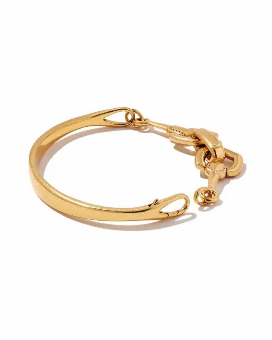 * Kendra Scott Beau Link Bracelet In Vintage Gold | Bracelets