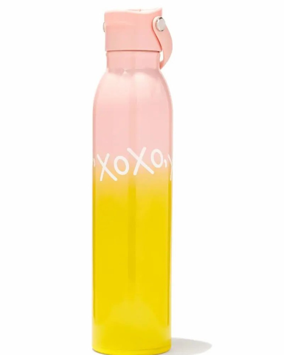 * Kendra Scott Xoxo Water Bottle In Pink And Yellow Ombre | Home & Accessories