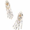 * Kendra Scott Ember Gold Statement Earrings In White Howlite | Earrings