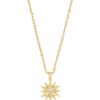 * Kendra Scott Star Charm Pendant Necklace In Gold | Necklaces