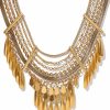 * Kendra Scott Sydney Statement Necklace In Vintage Gold | Necklaces