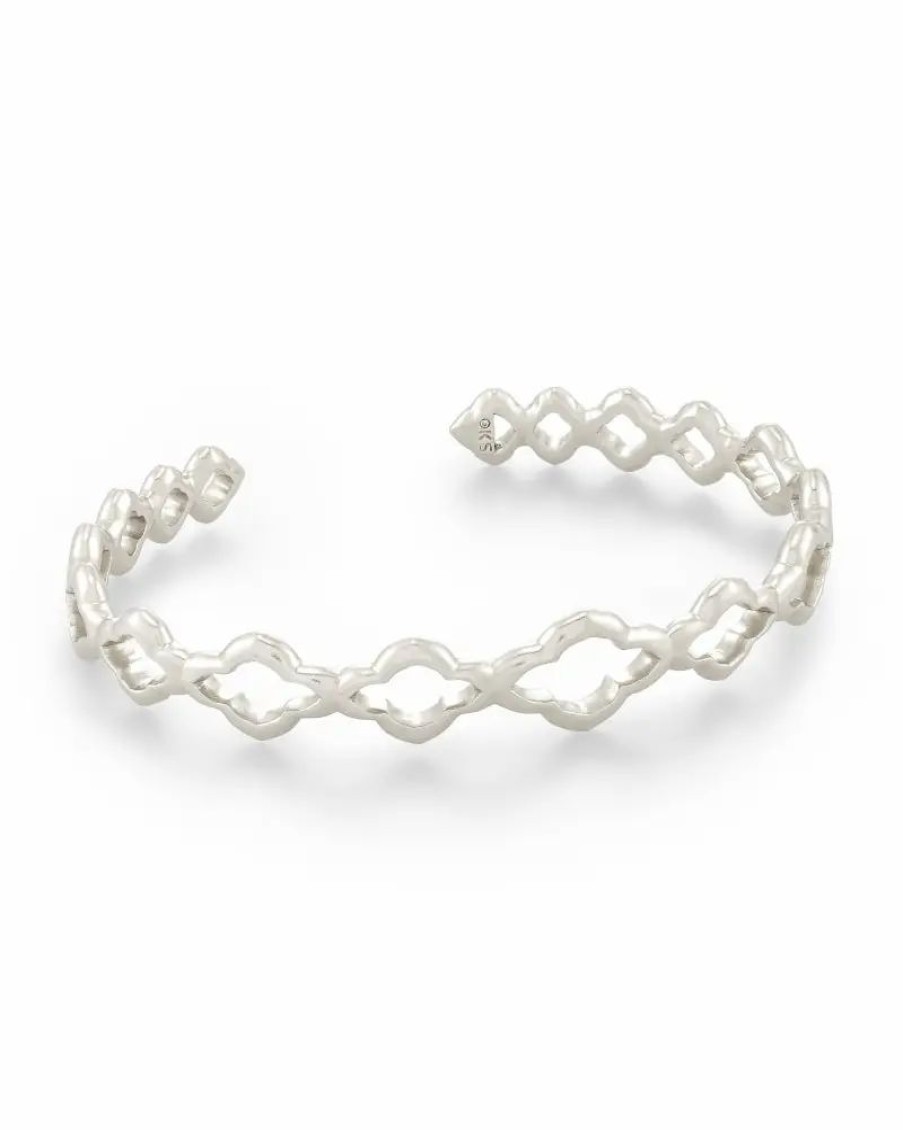 * Kendra Scott Abbie Cuff Bracelet In Silver | Bracelets