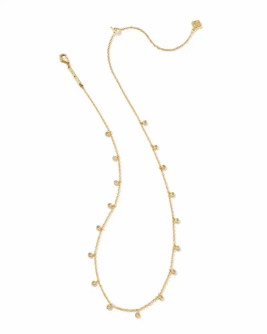 * Kendra Scott Amelia Chain Necklace In Gold | Necklaces