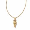 * Kendra Scott Beau Horse Pendant Necklace In Vintage Gold | Necklaces