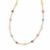 * Kendra Scott Haven Heart Gold Strand Necklace In Multi Mix | Necklaces