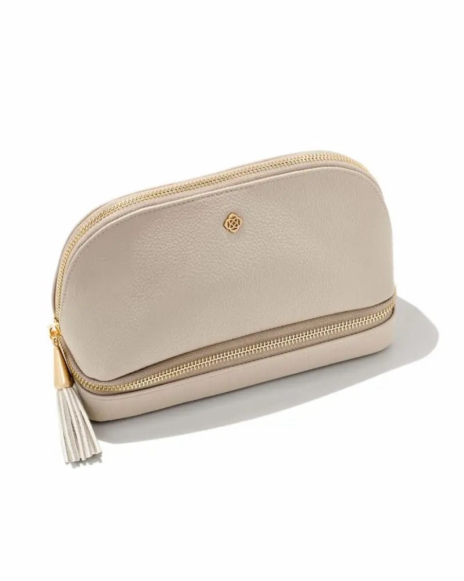 * Kendra Scott Cosmetic & Jewelry Case In Taupe | Home & Accessories