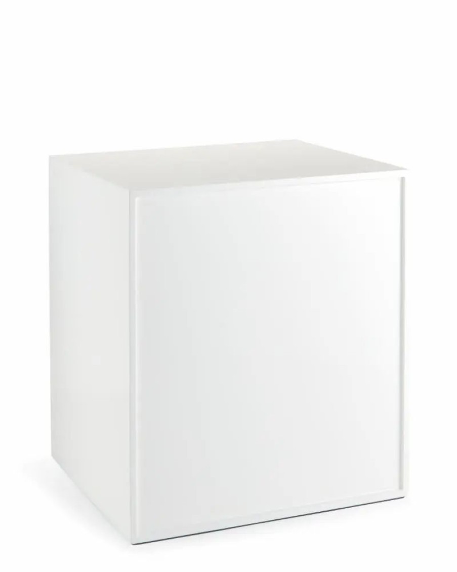 * Kendra Scott Tall Antique Brass Jewelry Box In White Lacquer | Home & Accessories