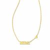 * Kendra Scott Mrs. Pendant Necklace In Gold | Necklaces