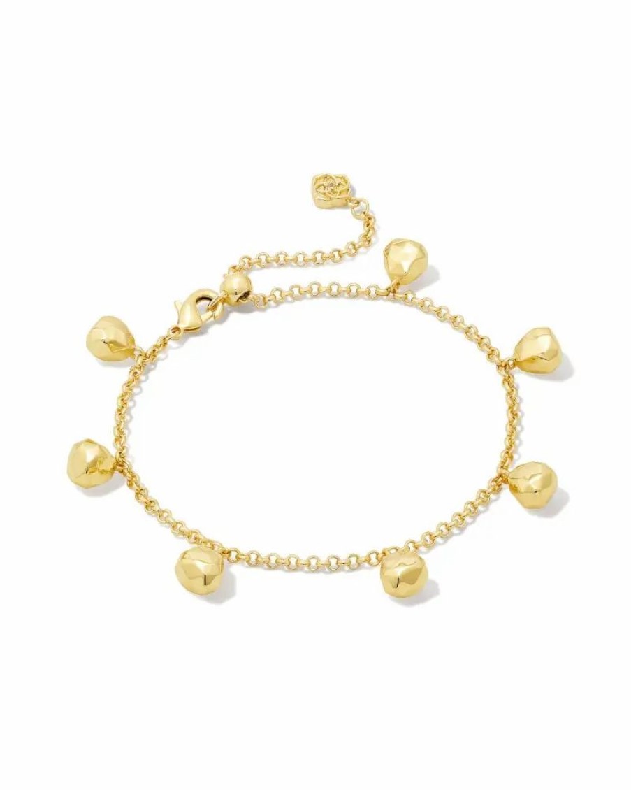 * Kendra Scott Gabby Delicate Chain Bracelet In Gold | Bracelets