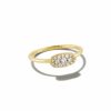 * Kendra Scott Grayson Gold Band Ring In White Crystal | Rings