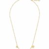 * Kendra Scott Jae Star Choker Necklace In Gold | Necklaces