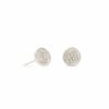 * Kendra Scott Dira Coin Stud Earrings In Silver | Earrings