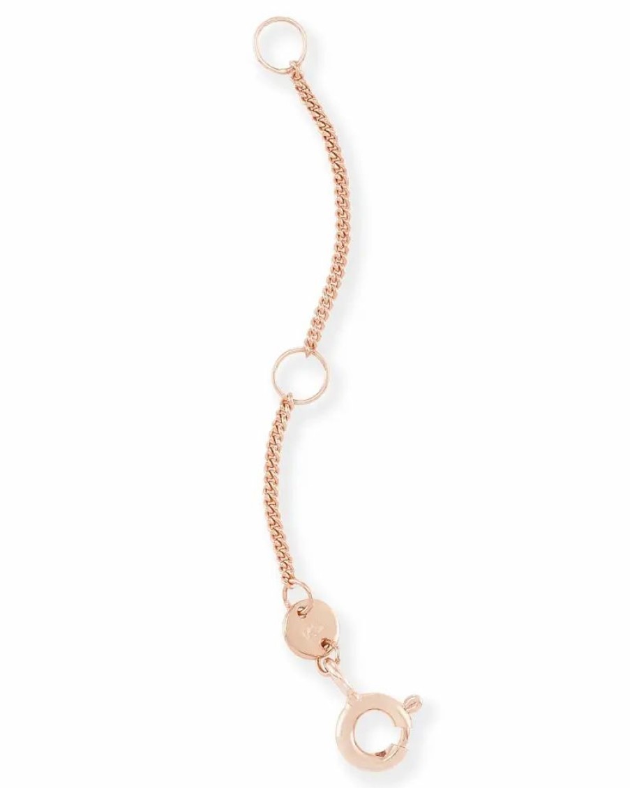 * Kendra Scott 2 Inch Spring Ring Clasp Extender In 14K Rose Gold | Extenders & Converters