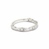 * Kendra Scott Melanie 14K White Gold Band Ring In White Diamond | Rings