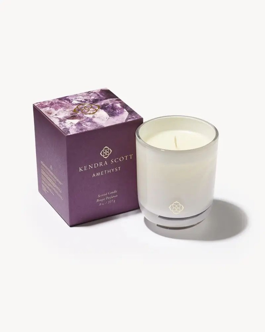 * Kendra Scott Amethyst Large Tumbler Candle | Home & Accessories